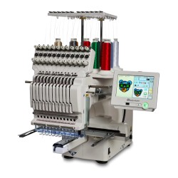 Kompaktní průmyslový vyšívací stroj HappyJapan HCS3