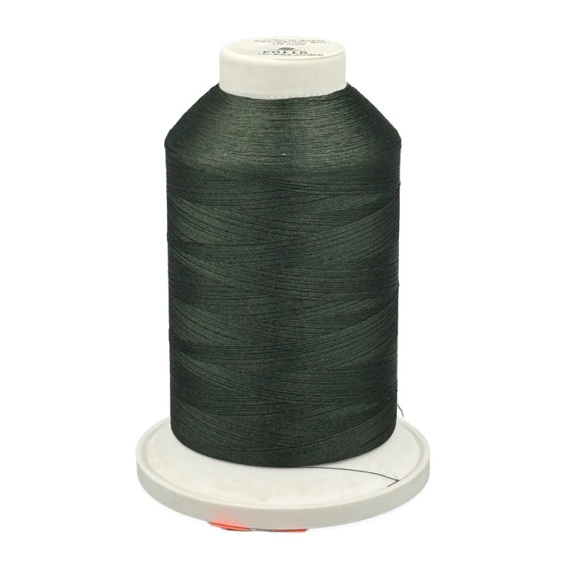 91103 - Vyšívací nit Polyfil - 100% Polyester lesní tmavě zelená - 5.000m