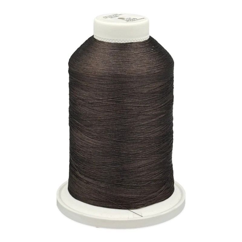 91397 - Vyšívací nit Polyfil - 100% Polyester tmavě hnědá - 5.000m