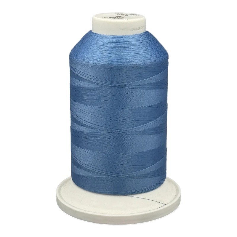 91628 - Vyšívací nit Polyfil - 100% Polyester cukrově modrá - 5.000m