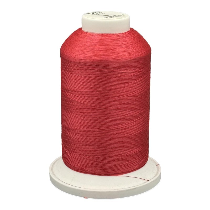 91707 - Vyšívací nit Polyfil - 100% Polyester oranžově fuxiová - 5.000m