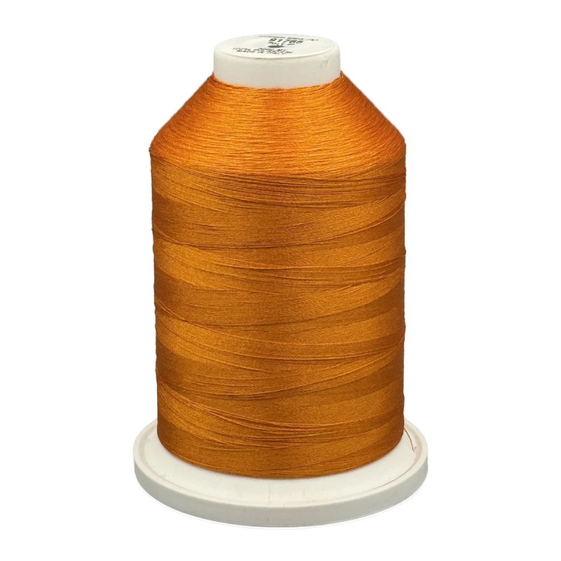 91765 - Vyšívací nit Polyfil - 100% Polyester mrkvově oranžová - 5.000m