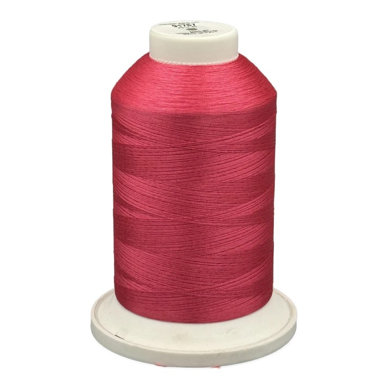 91787 - Vyšívací nit Polyfil - 100% Polyester narůžověle fuxiová - 5.000m