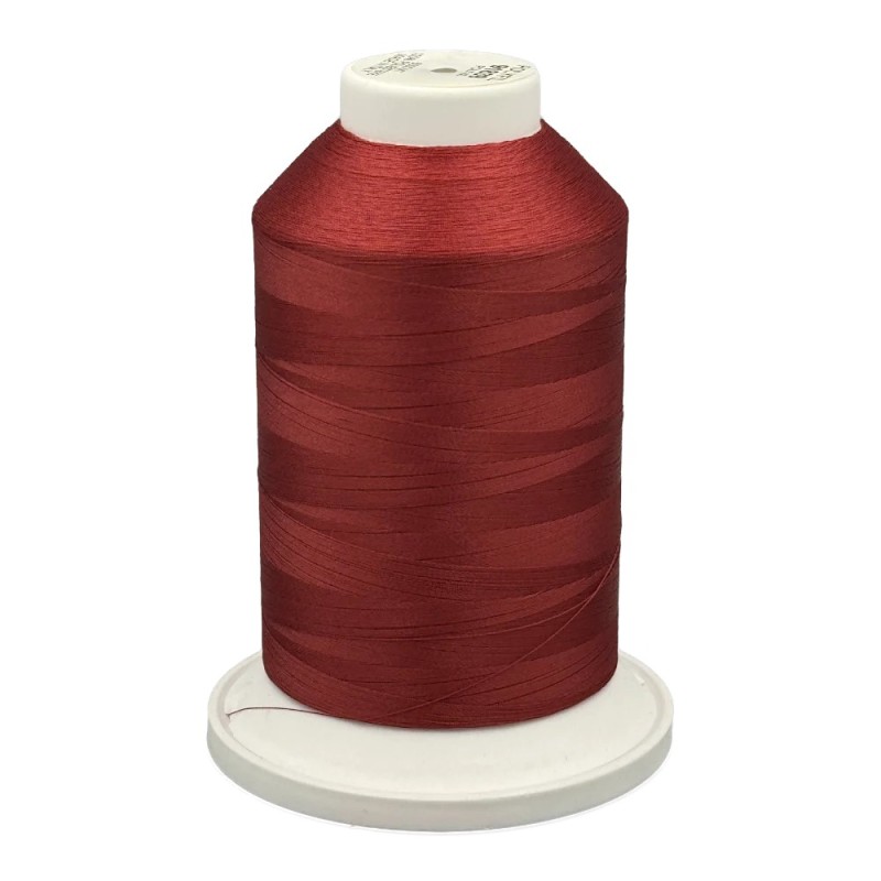91839 - Vyšívací nit Polyfil - 100% Polyester rubínově červená - 5.000m
