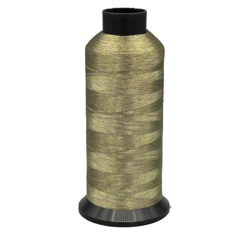 502 - Polyfil - metalická nit - antická zlatá - 5.000m
