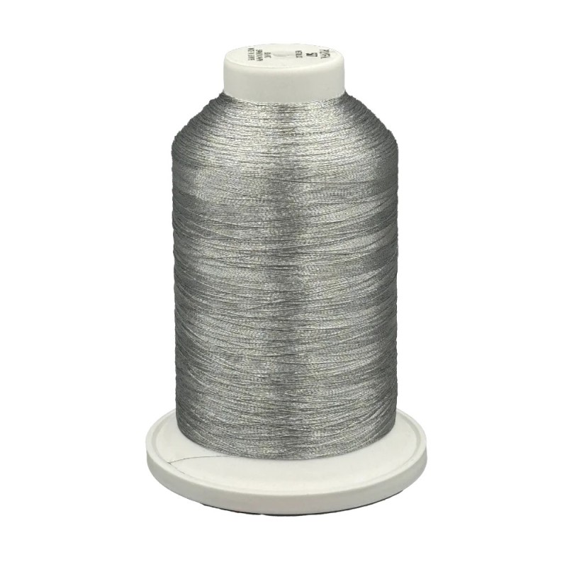 507 - Polyfil - metalická nit - stříbrná - 5.000m