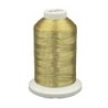 533 - Polyfil - metalická nit - světle zlatá postříbřená - 5.000m