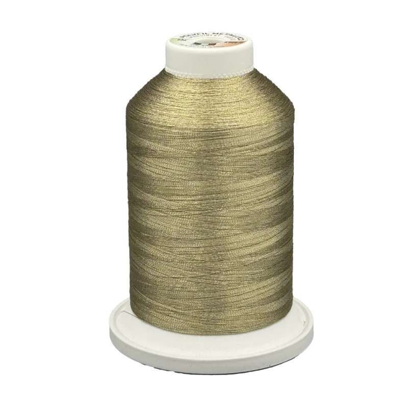 536 - Polyfil - metalická nit - čistá zlatá - 5.000m