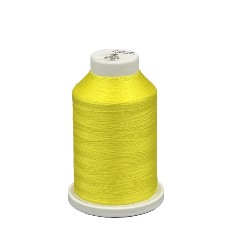 91924 -60 - Tenká vyšívací nit Polyfil - 100% PES kysele žlutá - 2.500m