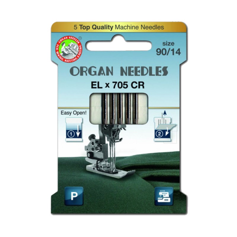 JEHLY ORGAN EL x 705 CR ECO – 5 KS síla 90/14