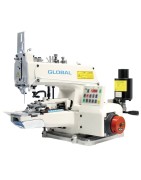 Knoflíkovací šicí stroje