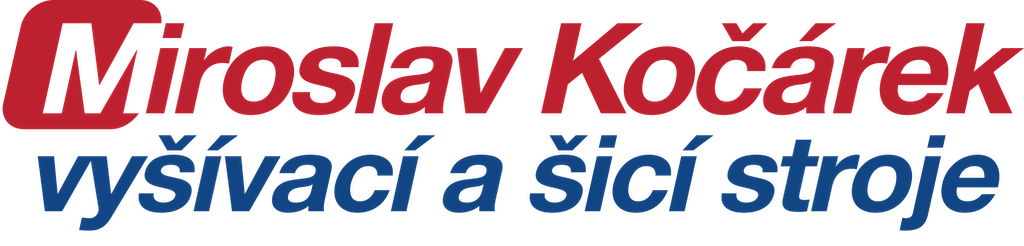 Šicí stroje Kočárek – logo