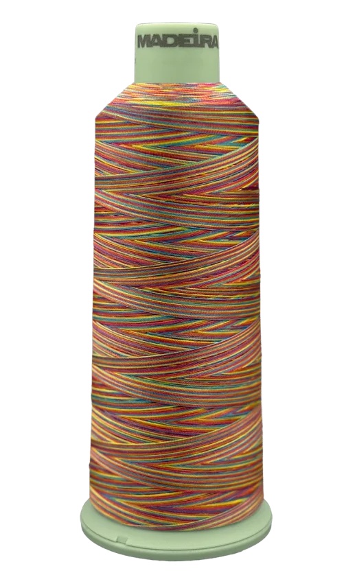 1605 - Vyšívací nit Madeira Polyneon No.40 (dtex 135x2) multicolor - 100% PES - 5.000m