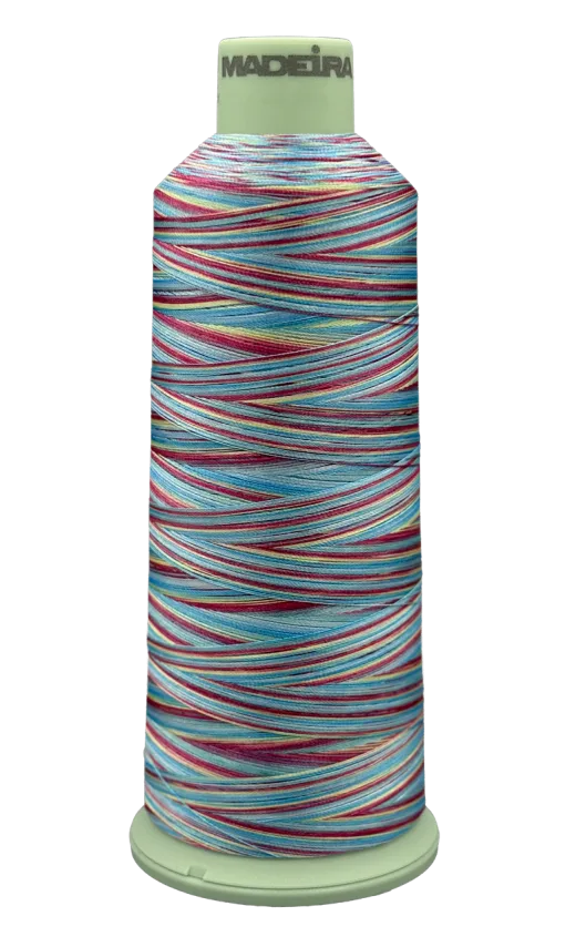 1606 - Vyšívací nit Madeira Polyneon No.40 (dtex 135x2) multicolor - 100% PES - 5.000m