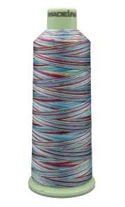 1606 - Vyšívací nit Madeira Polyneon No.40 (dtex 135x2) multicolor - 100% PES - 5.000m