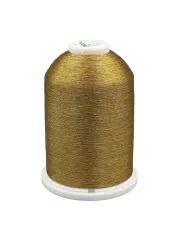 3038 Antique Gold - Metalická vyšívací nit Madeira FS 30 (dtex 320x2) - 55% polyester/45% metalizovaný polyester - 5.000m