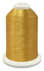 4001 - Metalická vyšívací nit Madeira FS 40 (dtex 220x2) - 40% metalizovaný polyester/35% polyamid/25% papír - 1.000 m