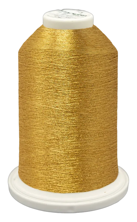 4001 - Metalická vyšívací nit Madeira FS 40 (dtex 220x2) - 40% metalizovaný polyester/35% polyamid/25% papír - 5.000 m