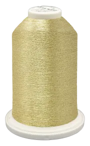 4002 - Metalická vyšívací nit Madeira FS 40 (dtex 220x2) - 40% metalizovaný polyester/35% polyamid/25% papír - 5.000 m