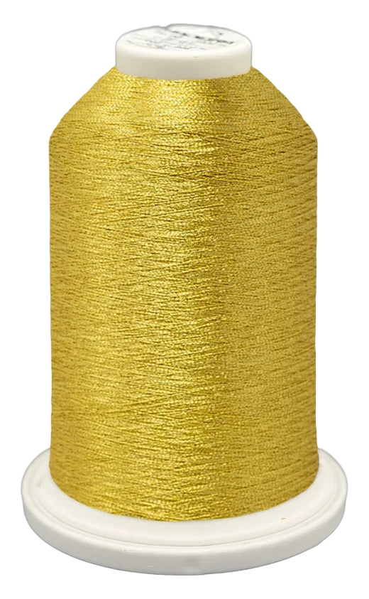 4003 Gold 3 - Metalická vyšívací nit Madeira FS 40 (dtex 220x2) - 40% metalizovaný polyester/35% polyamid/25% papír - 5.000 m