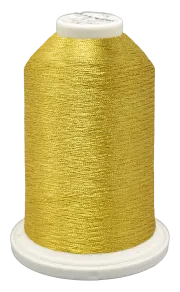 4003 Gold 3 - Metalická vyšívací nit Madeira FS 40 (dtex 220x2) - 40% metalizovaný polyester/35% polyamid/25% papír - 5.000 m
