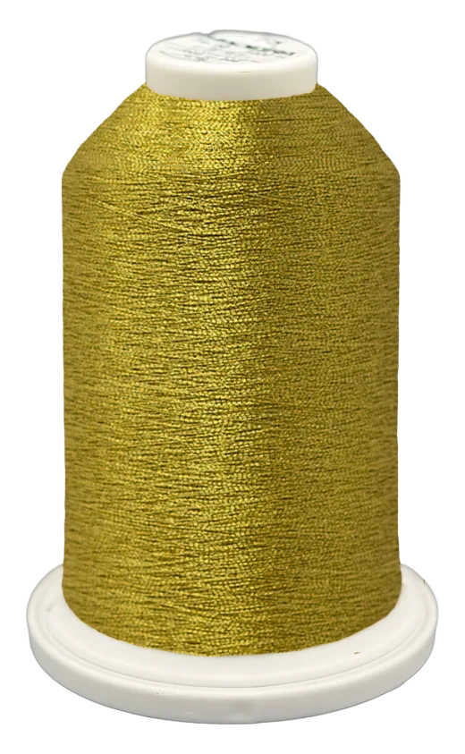 4004 - Metalická vyšívací nit Madeira FS 40 (dtex 220x2) - 40% metalizovaný polyester/35% polyamid/25% papír - 5.000 m