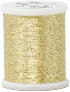 4002 - Metalická vyšívací nit Madeira FS 40 (dtex 220x2) - 40% metalizovaný polyester/35% polyamid/25% papír - 1.000 m