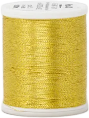 4003 Gold 3 - Metalická vyšívací nit Madeira FS 40 (dtex 220x2) - 40% metalizovaný polyester/35% polyamid/25% papír - 1.000 m