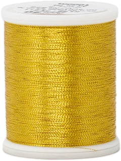 4007 Gold 7 - Metalická vyšívací nit Madeira FS 40 (dtex 220x2) - 40% metalizovaný polyester/35% polyamid/25% papír - 1.000 m