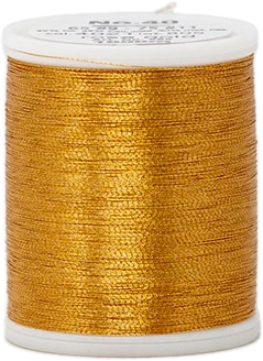 4021 - Metalická vyšívací nit Madeira FS 40 (dtex 220x2) - 40% metalizovaný polyester/35% polyamid/25% papír - 1.000 m