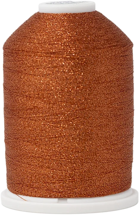 27 - Metalická vyšívací nit Madeira Supertwist No.30 (dtex 180x2) - 70% polyamid/30% metalizovaný polyester - 5.000 m