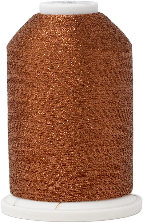 28 - Metalická vyšívací nit Madeira Supertwist No.30 (dtex 180x2) - 70% polyamid/30% metalizovaný polyester - 5.000 m