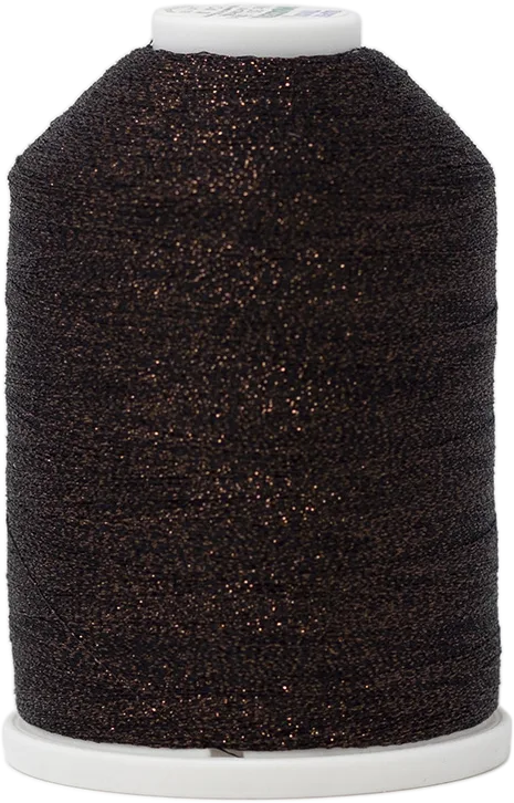 30 - Metalická vyšívací nit Madeira Supertwist No.30 (dtex 180x2) - 70% polyamid/30% metalizovaný polyester - 5.000 m
