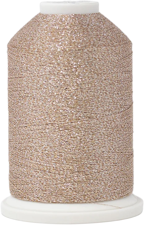 31 - Metalická vyšívací nit Madeira Supertwist No.30 (dtex 180x2) - 70% polyamid/30% metalizovaný polyester - 5.000 m