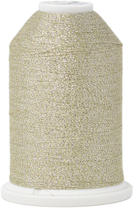 43 - Metalická vyšívací nit Madeira Supertwist No.30 (dtex 180x2) - 70% polyamid/30% metalizovaný polyester - 5.000 m