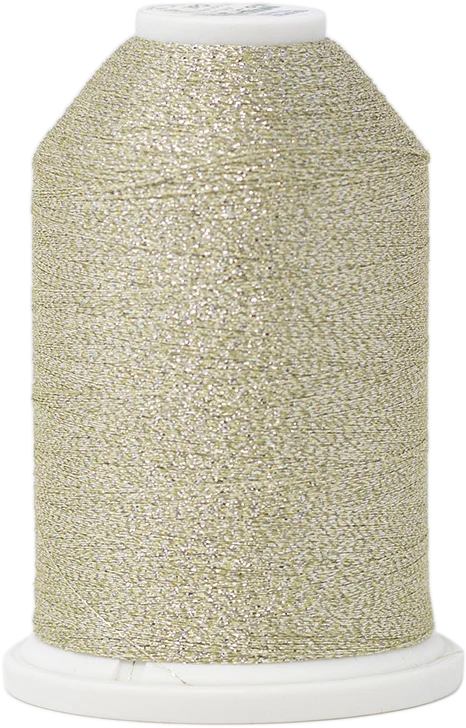 43 - Metalická vyšívací nit Madeira Supertwist No.30 (dtex 180x2) - 70% polyamid/30% metalizovaný polyester - 5.000 m