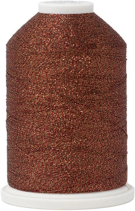 114 - Metalická vyšívací nit Madeira Supertwist No.30 (dtex 180x2) - 70% polyamid/30% metalizovaný polyester - 5.000 m