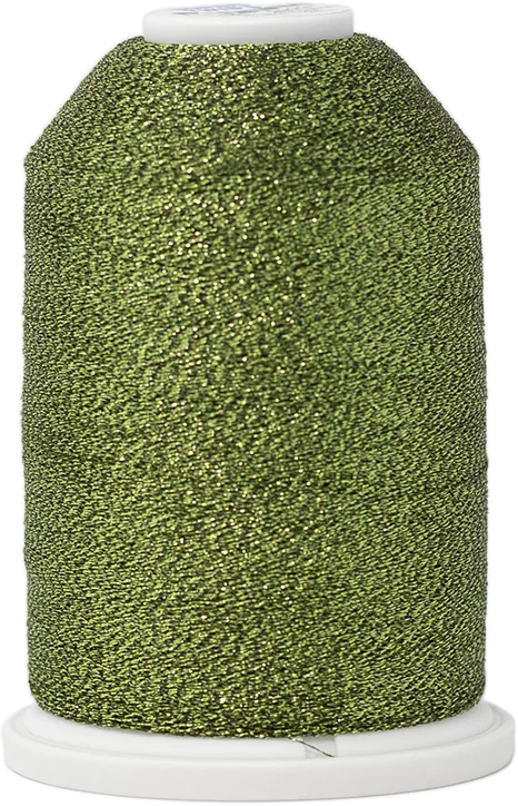 123 - Metalická vyšívací nit Madeira Supertwist No.30 (dtex 180x2) - 70% polyamid/30% metalizovaný polyester - 5.000 m
