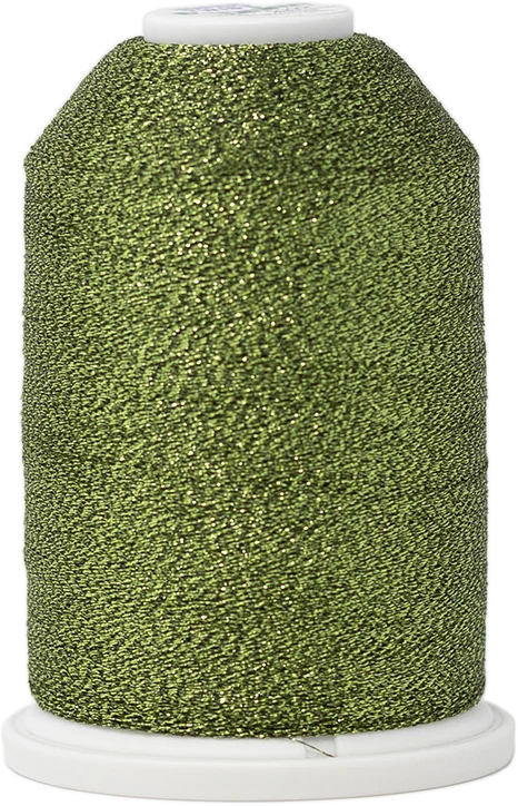 123 - Metalická vyšívací nit Madeira Supertwist No.30 (dtex 180x2) - 70% polyamid/30% metalizovaný polyester - 5.000 m