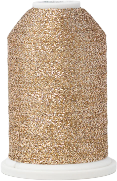 126 - Metalická vyšívací nit Madeira Supertwist No.30 (dtex 180x2) - 70% polyamid/30% metalizovaný polyester - 5.000 m