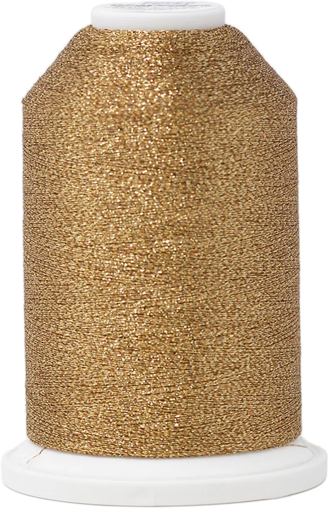 227 - Metalická vyšívací nit Madeira Supertwist No.30 (dtex 180x2) - 70% polyamid/30% metalizovaný polyester - 5.000 m