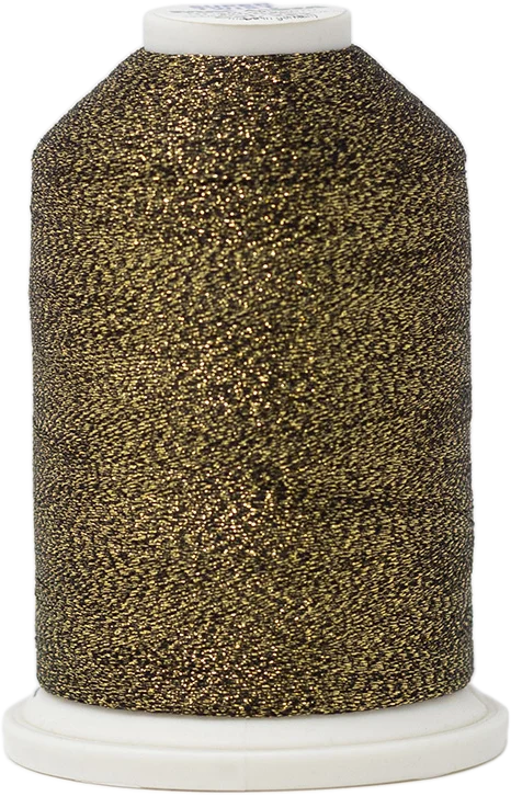 252 - Metalická vyšívací nit Madeira Supertwist No.30 (dtex 180x2) - 70% polyamid/30% metalizovaný polyester - 5.000 m
