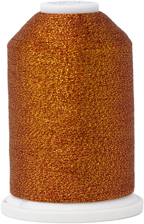 255 - Metalická vyšívací nit Madeira Supertwist No.30 (dtex 180x2) - 70% polyamid/30% metalizovaný polyester - 5.000 m
