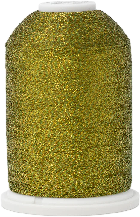 257 - Metalická vyšívací nit Madeira Supertwist No.30 (dtex 180x2) - 70% polyamid/30% metalizovaný polyester - 5.000 m