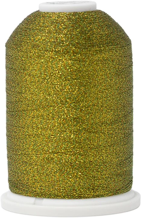 257 - Metalická vyšívací nit Madeira Supertwist No.30 (dtex 180x2) - 70% polyamid/30% metalizovaný polyester - 5.000 m
