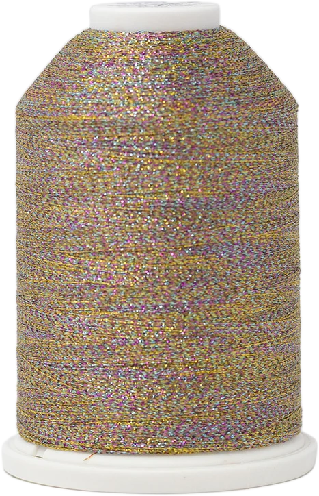 288 - Metalická vyšívací nit Madeira Supertwist No.30 (dtex 180x2) - 70% polyamid/30% metalizovaný polyester - 5.000 m