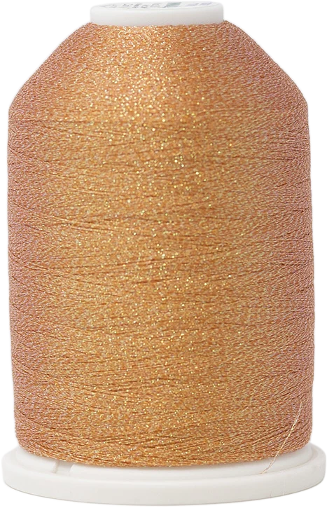 304 - Metalická vyšívací nit Madeira Supertwist No.30 (dtex 180x2) - 70% polyamid/30% metalizovaný polyester - 5.000 m