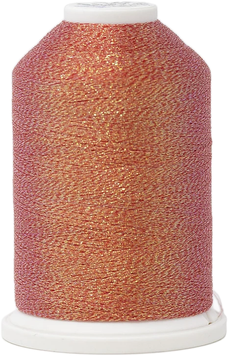 315 - Metalická vyšívací nit Madeira Supertwist No.30 (dtex 180x2) - 70% polyamid/30% metalizovaný polyester - 5.000 m