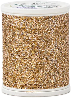31 - Metalická vyšívací nit Madeira Supertwist No.30 (dtex 180x2) - 70% polyamid/30% metalizovaný polyester - 1.000 m