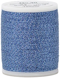34 - Metalická vyšívací nit Madeira Supertwist No.30 (dtex 180x2) - 70% polyamid/30% metalizovaný polyester - 1.000 m